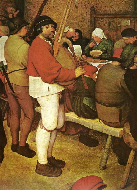 Pieter Bruegel detalj fran bondbrollopet Spain oil painting art